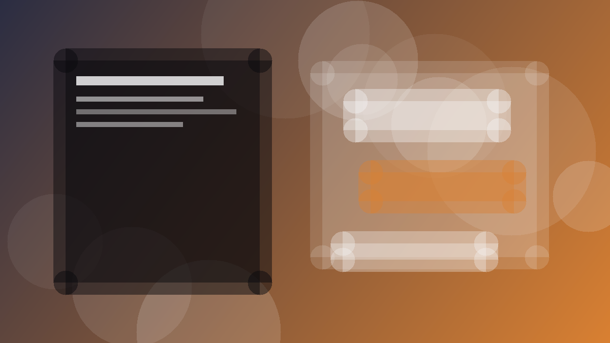 Case study page with project stages illustration